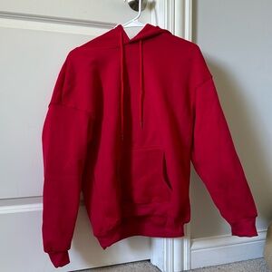 BRAND NEW - cozy red hoodie